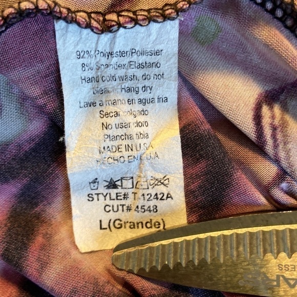 Halter Bodycon Mini Dress Purple Black Gray Juniors Large - Picture 5 of 9